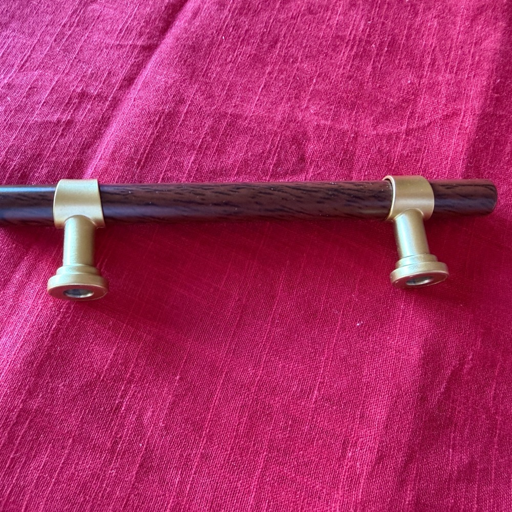 Brown & Gold 6” Kitchen Cabinet Cupboard Handles NEW 20‎ count